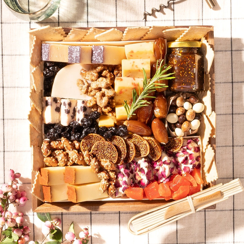Classic Cheese Board (No Meat) | Boarderie