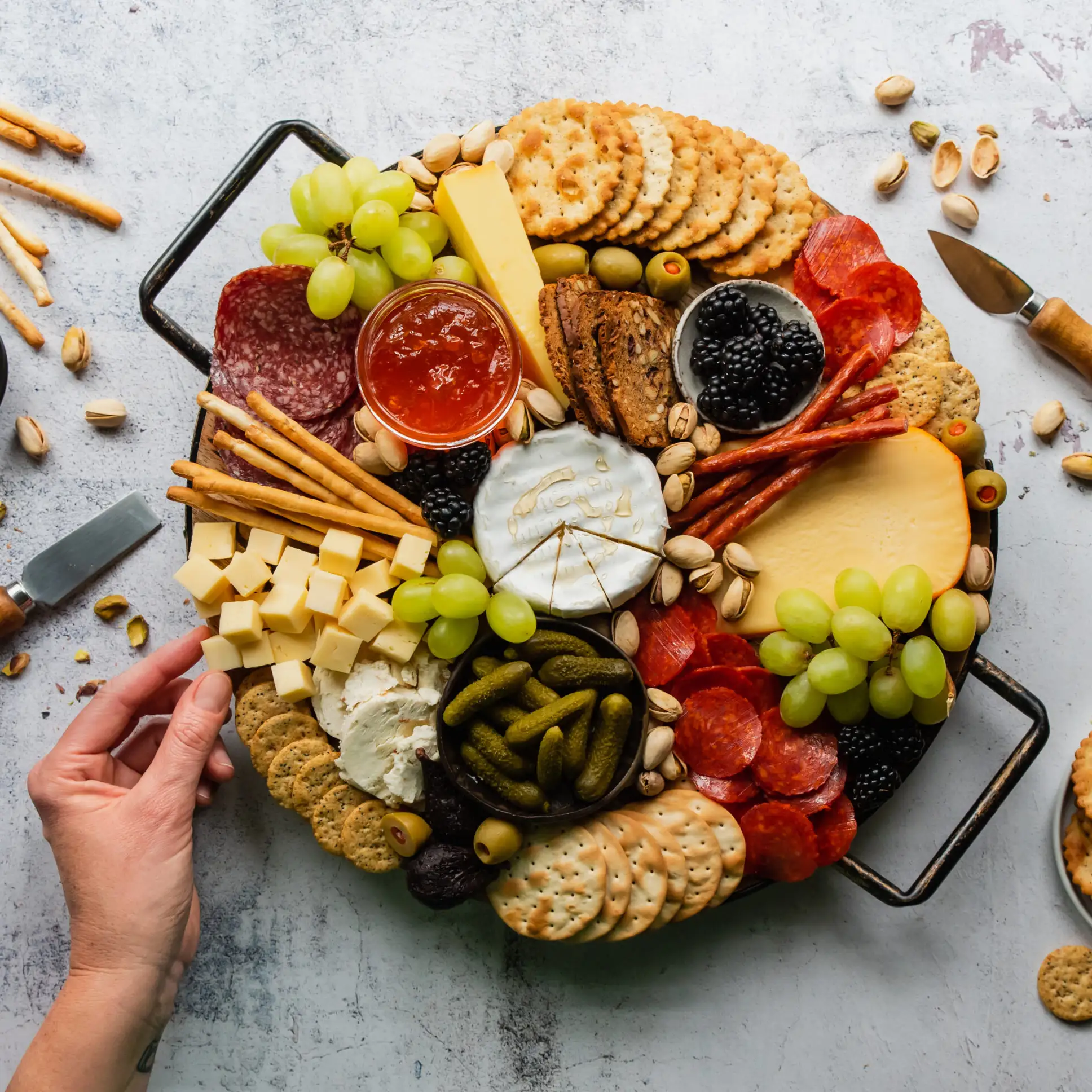 The to the Charcuterie Board