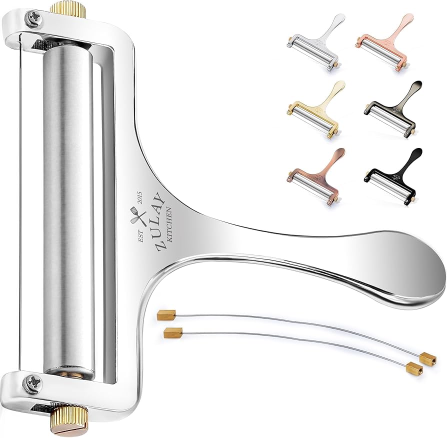 Zulay Kitchen Premium Cheese Slicer