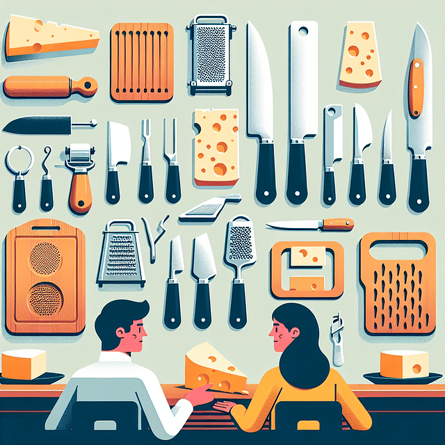 inspecting cheese tools for wear and damage