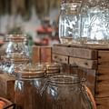 mason jars with lids