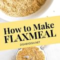 flaxseed meal