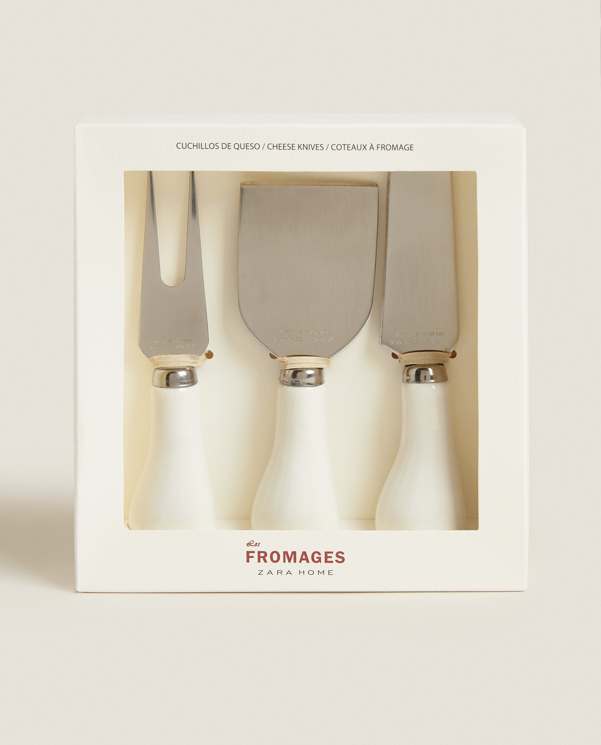 Bioplastic cheese knives