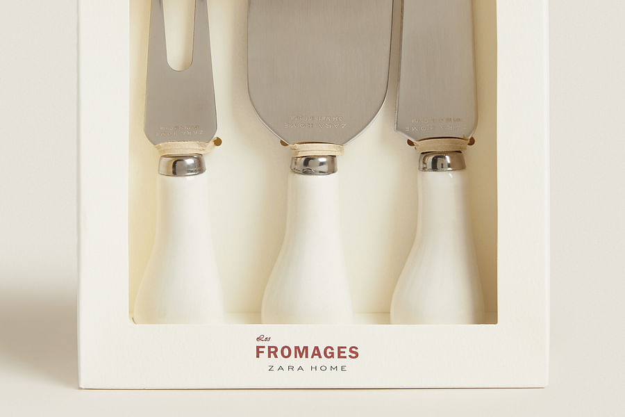 Bioplastic cheese knives