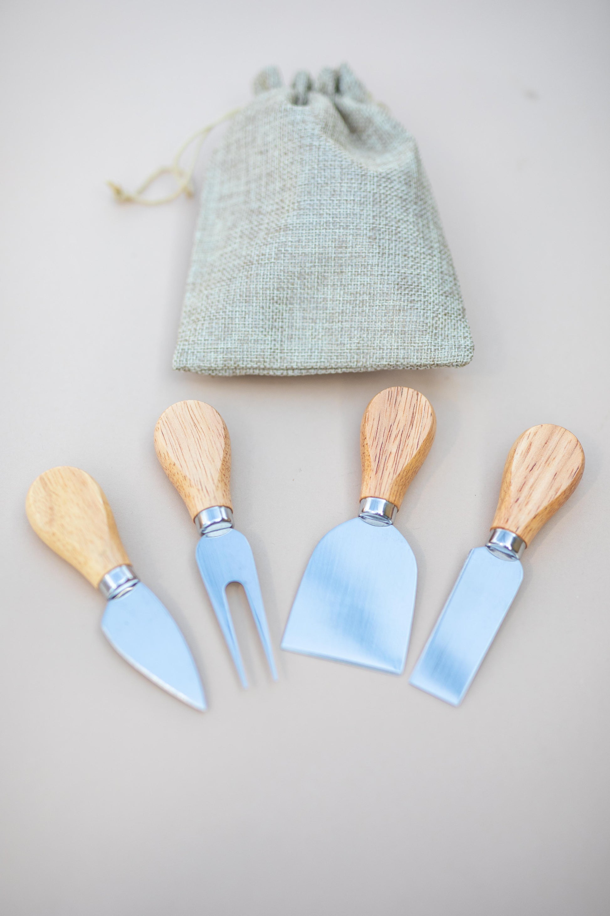 Ocean plastic cheese knives