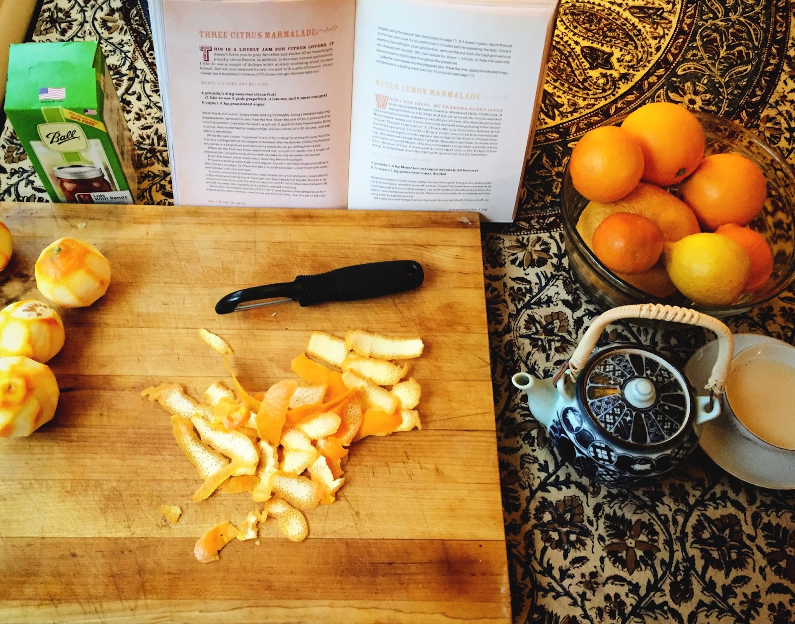 ricotta cheese lemon marmalade