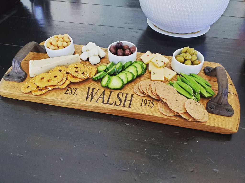 reclaimed wood cheese board