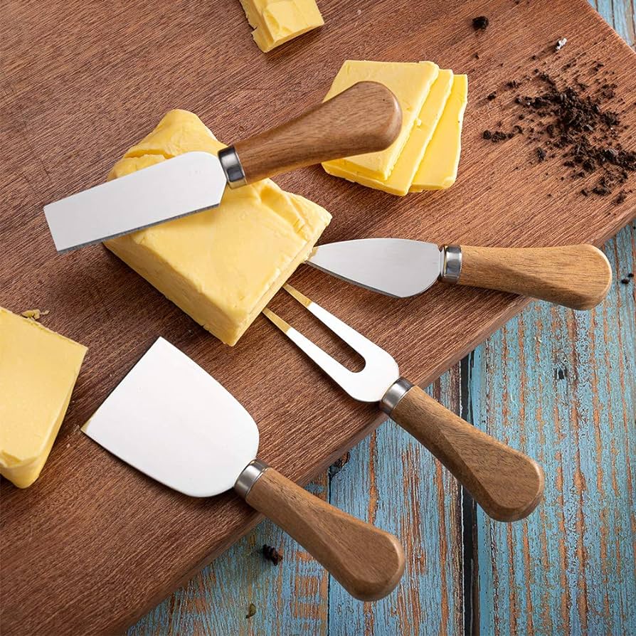 Stainless Steel Cheese Knife Set