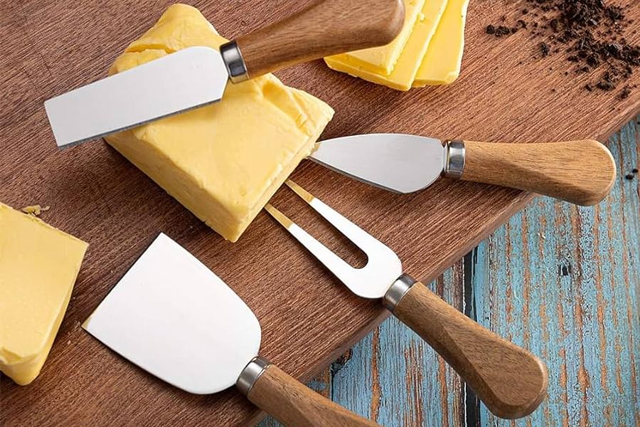 Stainless Steel Cheese Knife Set