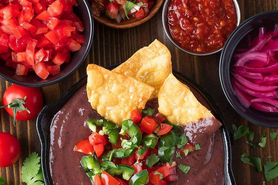 black bean dip
