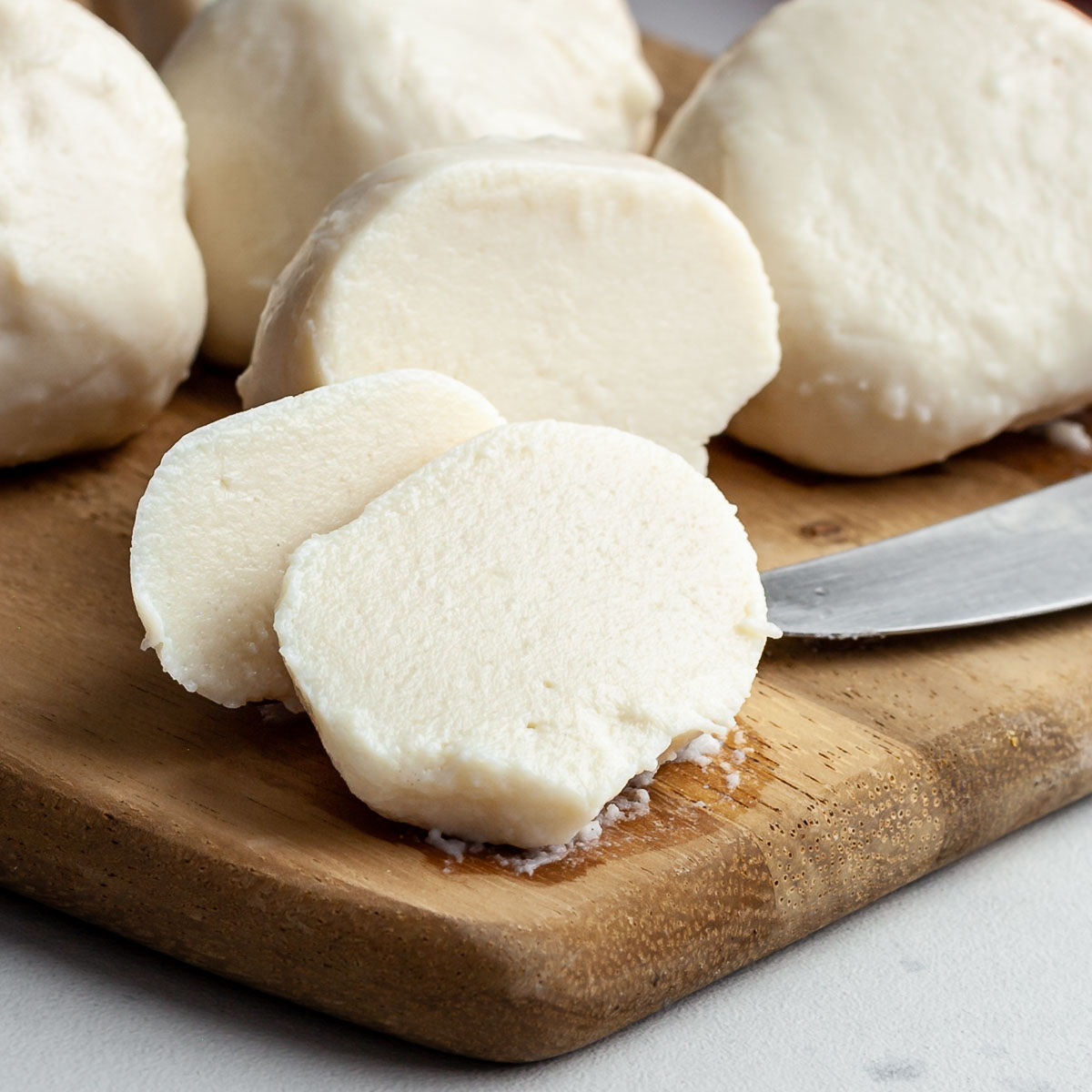 soy mozzarella vegan cheese