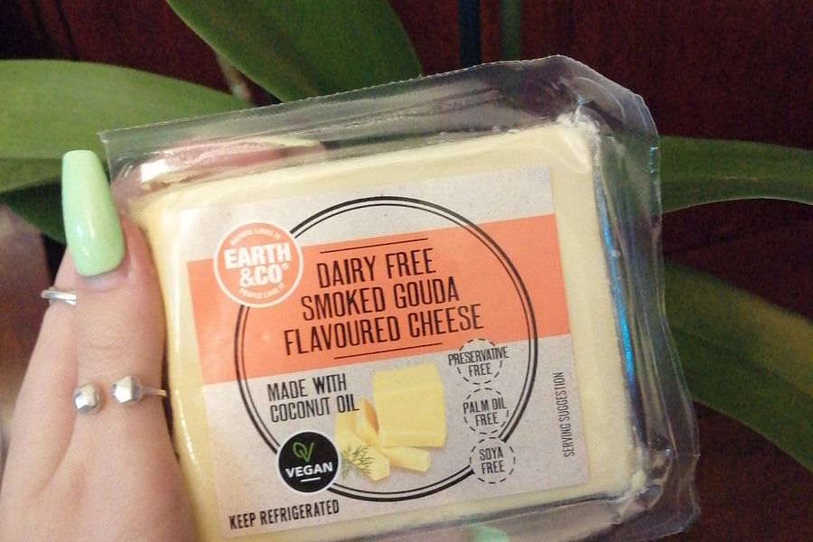 vegan coconut gouda cheese