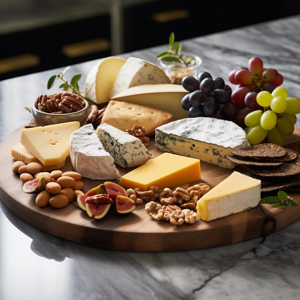 A Guide to Serving Cheese and Crackers on Wooden, Marble, and Slate Cheese Boards