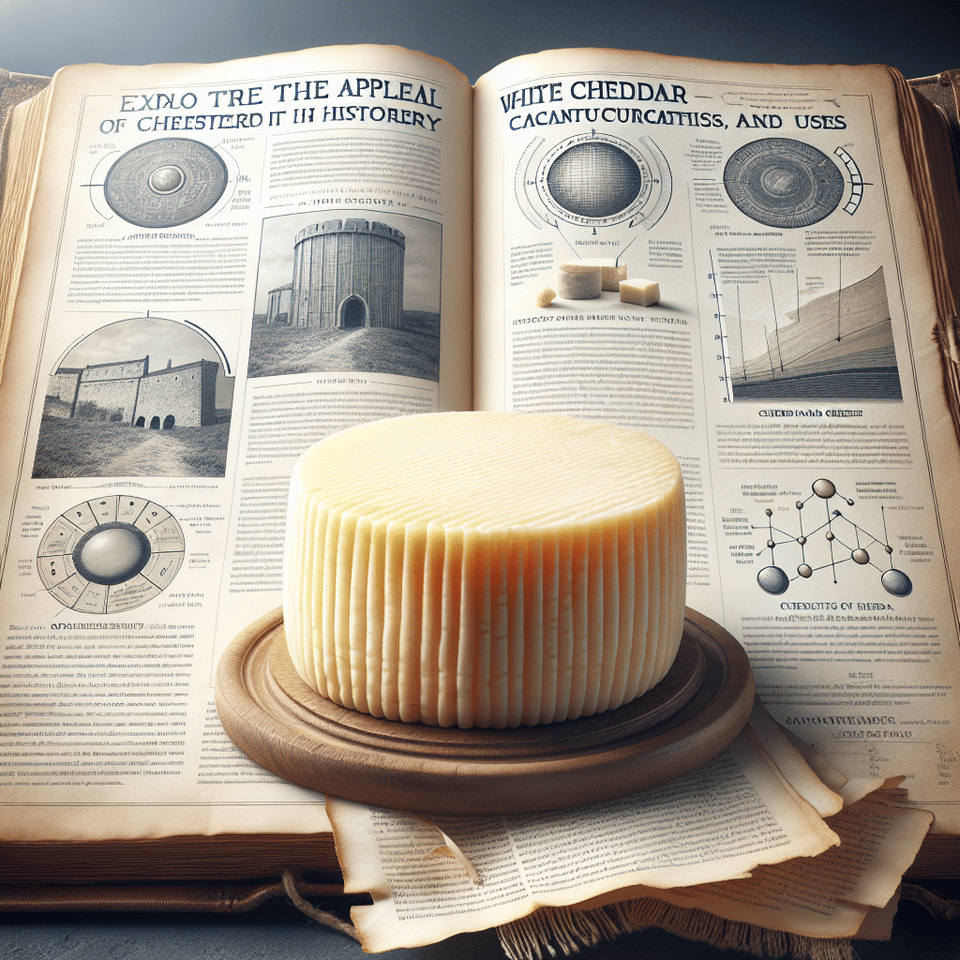Explore the Appeal of White Cheddar Cheese: Its History, Characteristics, and Uses