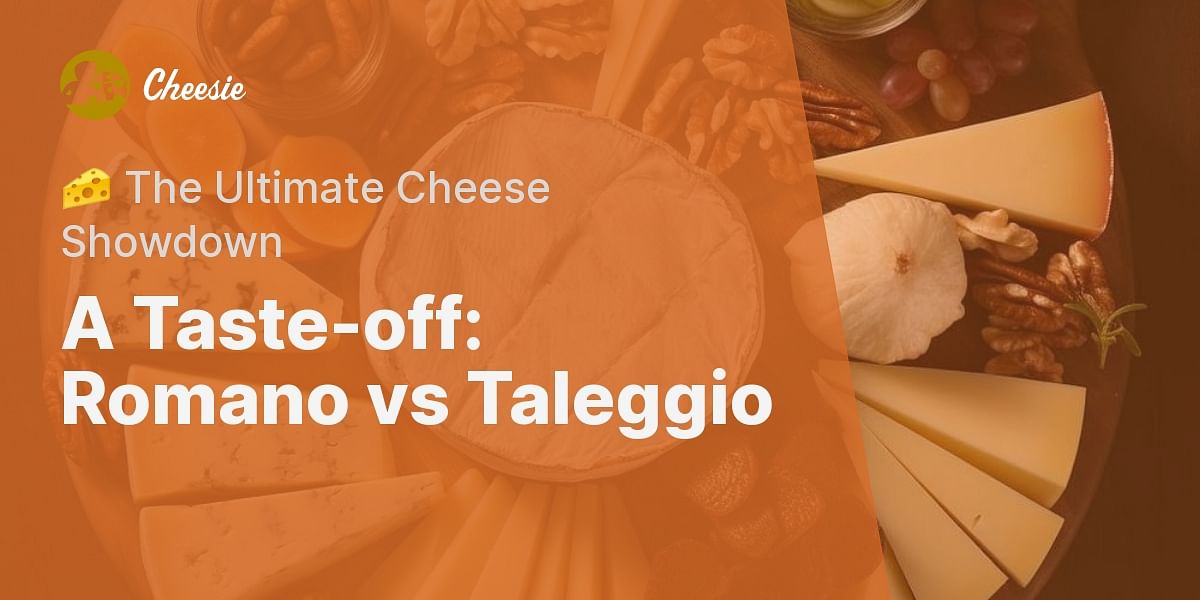 Romano vs Taleggio A Comparative Guide to These Italian Cheeses