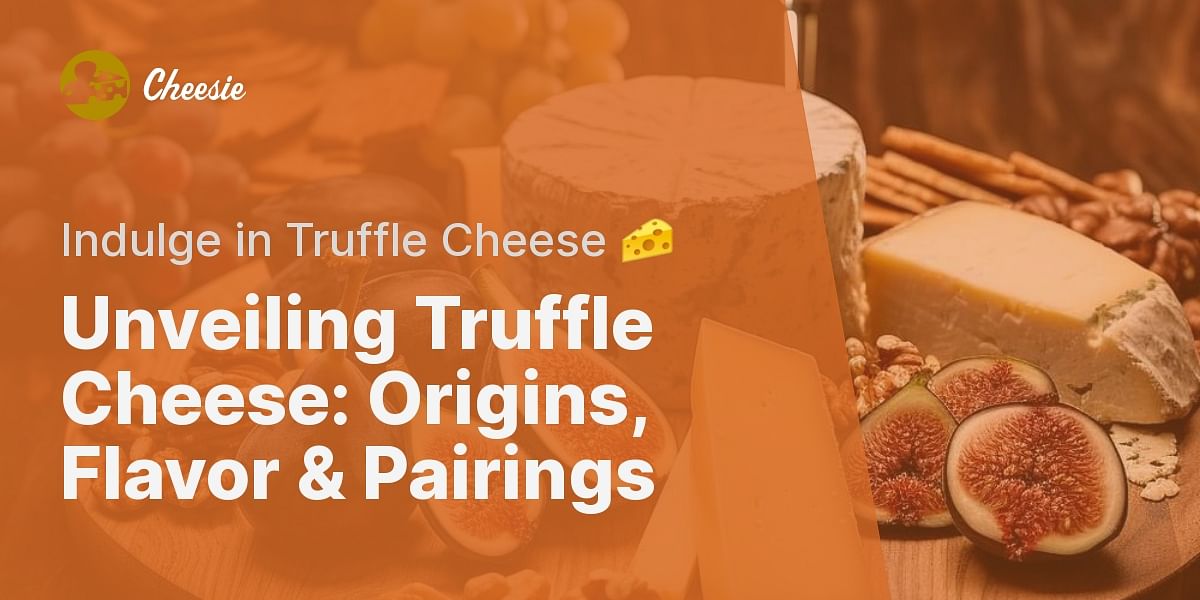 The Ultimate Guide to Truffle Cheese Its Origins, Flavor Profile and