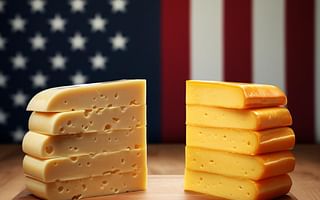 Do Americans prefer artisanal cheese or processed cheese?