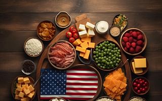 Why is cheese a common ingredient in American cuisine?